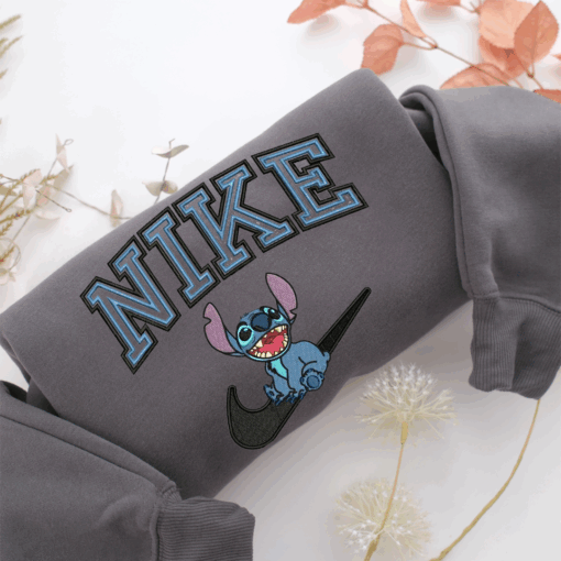 Nike Stitch Disney Nike Embroidered Sweatshirt, Nike Movie Inspired, Best Gifts Idea For Him Her - Image 4