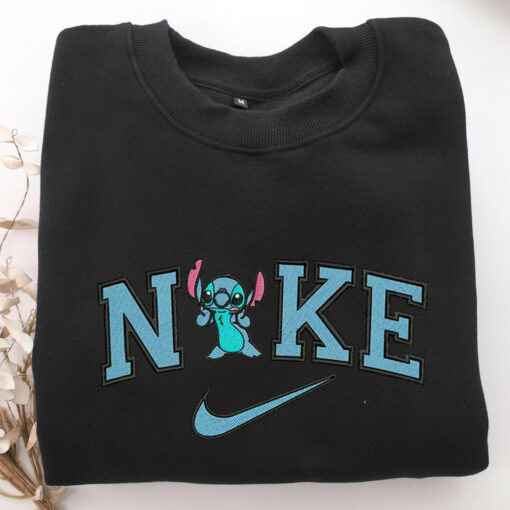 Nike Stitch Embroidery, Disneyland Embroidered Sweatshirt, Movie Disney Inspired, Best Gifts Idea For Him Her - Image 5