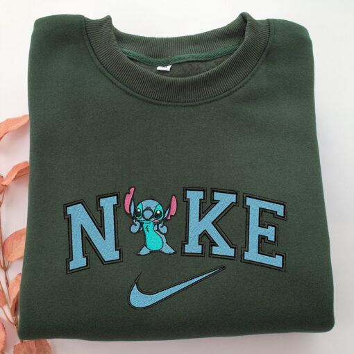 Nike Stitch Embroidery, Disneyland Embroidered Sweatshirt, Movie Disney Inspired, Best Gifts Idea For Him Her - Image 3