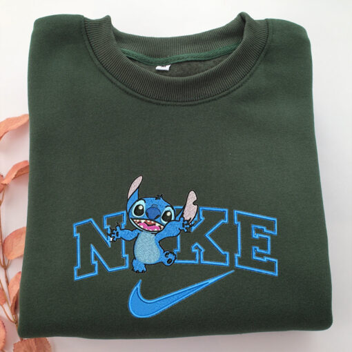 Nike Stitch v2 Embroidery, Disneyland Embroidered Sweatshirt, Movie Disney Inspired, Best Gifts Idea For Him Her - Image 3