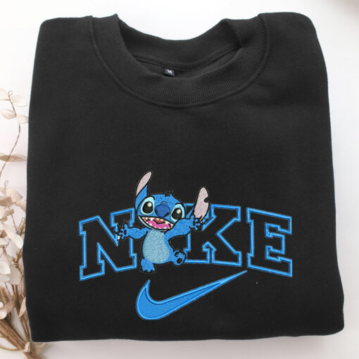 Nike Stitch v2 Embroidery, Disneyland Embroidered Sweatshirt, Movie Disney Inspired, Best Gifts Idea For Him Her - Image 5