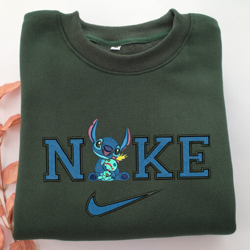 Nike Stitch v3 Embroidery, Disneyland Embroidered Sweatshirt, Movie Disney Inspired, Best Gifts Idea For Him Her - Image 3