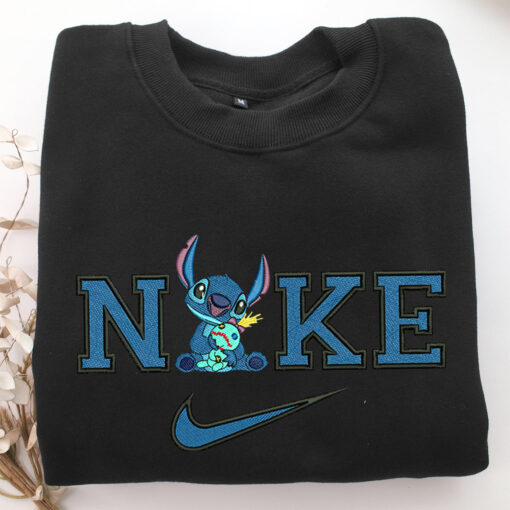 Nike Stitch v3 Embroidery, Disneyland Embroidered Sweatshirt, Movie Disney Inspired, Best Gifts Idea For Him Her - Image 5