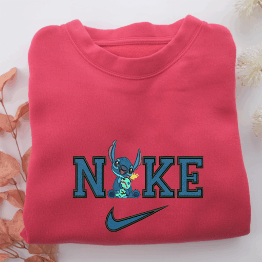Nike Stitch v3 Nike Embroidered Sweatshirt, Nike Movie Inspired, Best Gifts Idea For Him Her - Image 5