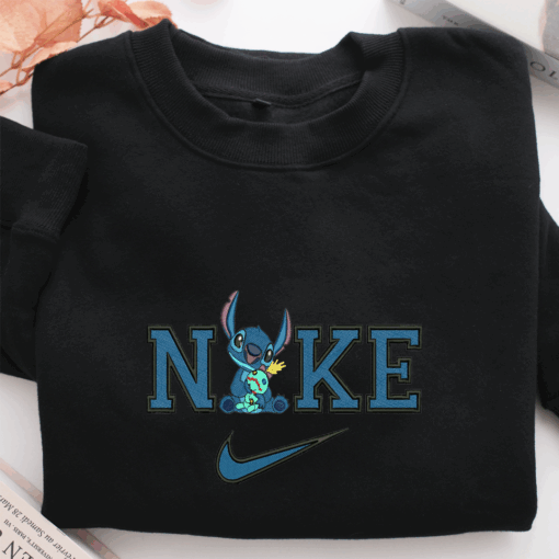 Nike Stitch v3 Nike Embroidered Sweatshirt, Nike Movie Inspired, Best Gifts Idea For Him Her - Image 2