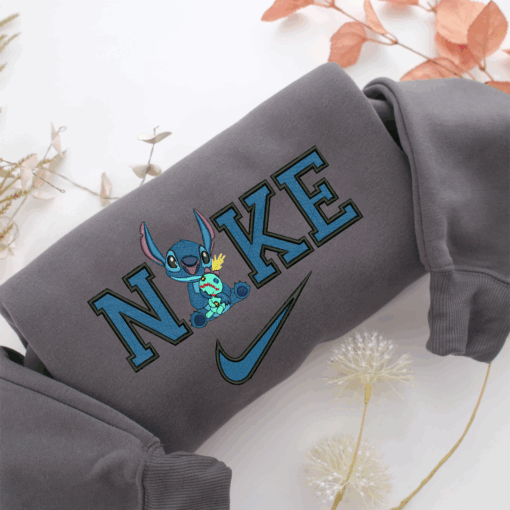 Nike Stitch v3 Nike Embroidered Sweatshirt, Nike Movie Inspired, Best Gifts Idea For Him Her - Image 4