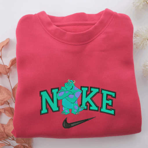Nike Sulley Monster Nike Embroidered Sweatshirt, Nike Movie Inspired, Best Gifts Idea For Him Her - Image 5