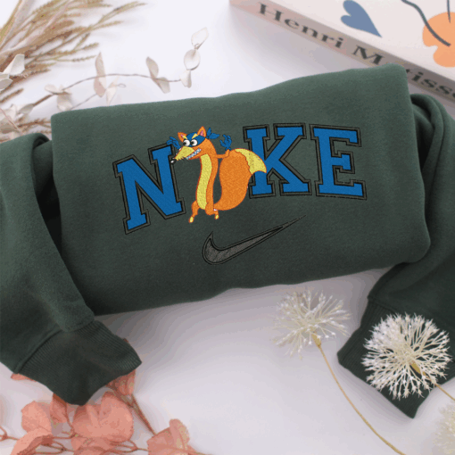Nike Swiper The Fox Nike Embroidered Sweatshirt, Nike Movie Inspired, Best Gifts Idea For Him Her - Image 3