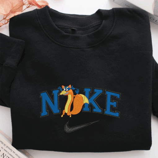 Nike Swiper The Fox Nike Embroidered Sweatshirt, Nike Movie Inspired, Best Gifts Idea For Him Her - Image 2