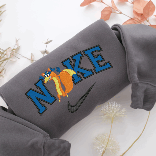 Nike Swiper The Fox Nike Embroidered Sweatshirt, Nike Movie Inspired, Best Gifts Idea For Him Her - Image 4