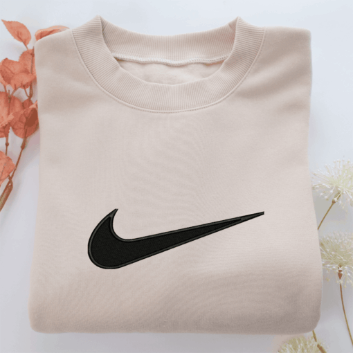 Nike Swoosh Nike Embroidered Sweatshirt, Nike Movie Inspired, Best Gifts Idea For Him Her