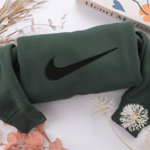 Nike Swoosh Nike Embroidered Sweatshirt, Nike Movie Inspired, Best Gifts Idea For Him Her - Image 3