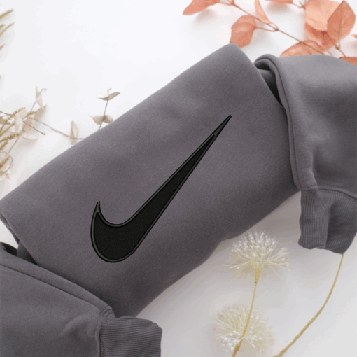 Nike Swoosh Nike Embroidered Sweatshirt, Nike Movie Inspired, Best Gifts Idea For Him Her - Image 4