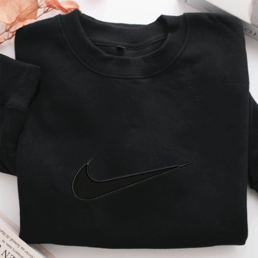 Nike Swoosh Nike Embroidered Sweatshirt, Nike Movie Inspired, Best Gifts Idea For Him Her - Image 2