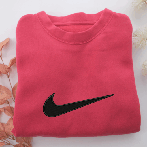 Nike Swoosh Nike Embroidered Sweatshirt, Nike Movie Inspired, Best Gifts Idea For Him Her - Image 5
