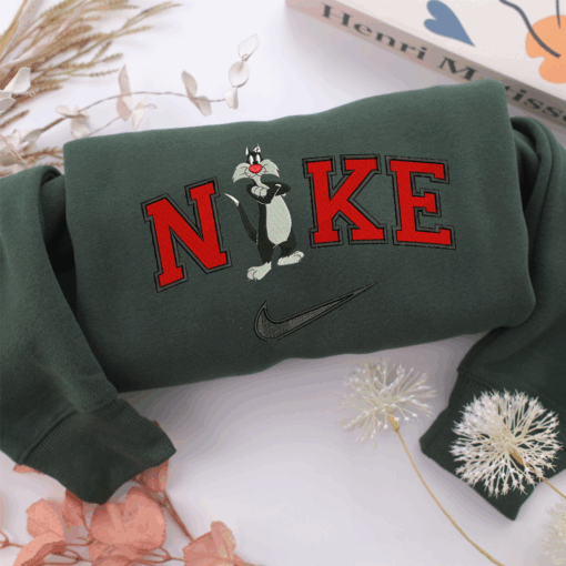 Nike Sylvester Nike Embroidered Sweatshirt, Nike Movie Inspired, Best Gifts Idea For Him Her - Image 3