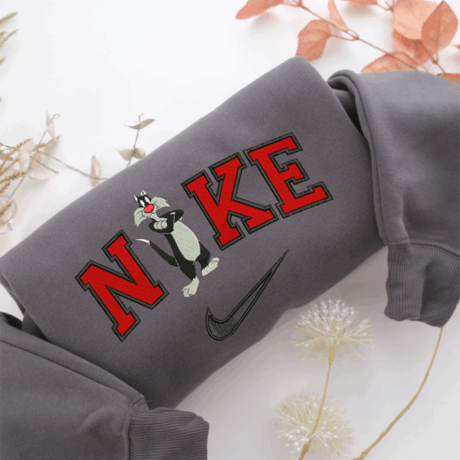 Nike Sylvester Nike Embroidered Sweatshirt, Nike Movie Inspired, Best Gifts Idea For Him Her - Image 4