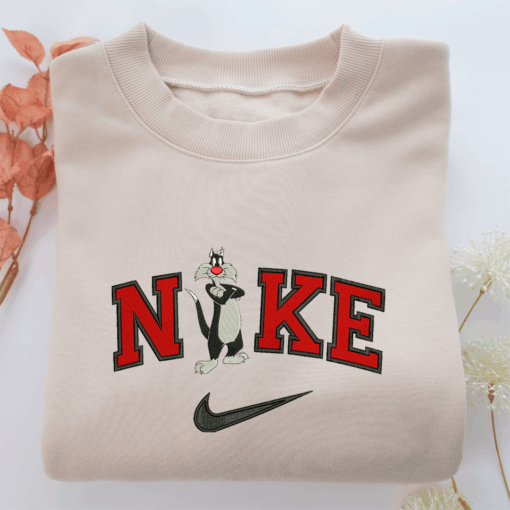 Nike Sylvester Nike Embroidered Sweatshirt, Nike Movie Inspired, Best Gifts Idea For Him Her