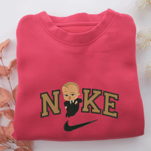 Nike The Boss Baby Nike Embroidered Sweatshirt, Nike Movie Inspired, Best Gifts Idea For Him Her - Image 5