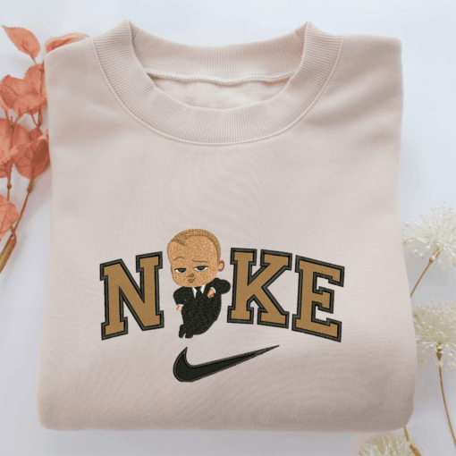 Nike The Boss Baby Nike Embroidered Sweatshirt, Nike Movie Inspired, Best Gifts Idea For Him Her