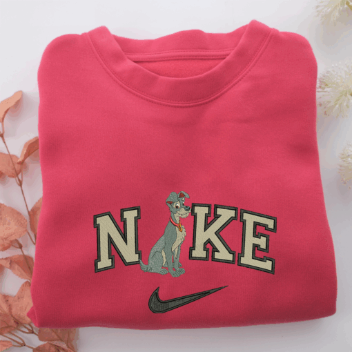 Nike The Tramp Nike Embroidered Sweatshirt, Nike Movie Inspired, Best Gifts Idea For Him Her Design File - Image 5