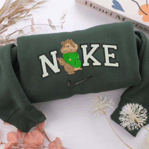 Nike Theodore Seville Nike Embroidered Sweatshirt, Nike Movie Inspired, Best Gifts Idea For Him Her - Image 3