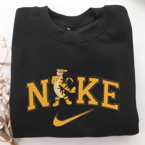 Nike Tiger Embroidery, Disneyland Embroidered Sweatshirt, Movie Disney Inspired, Best Gifts Idea For Him Her - Image 5
