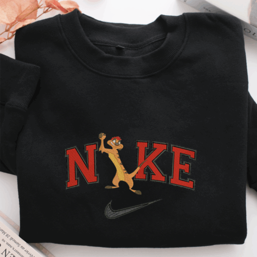 NIke Timon Nike Embroidered Sweatshirt, Nike Movie Inspired, Best Gifts Idea For Him Her - Image 2