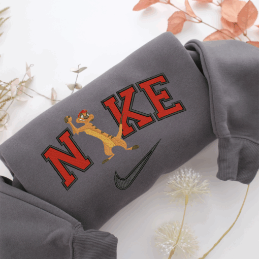 NIke Timon Nike Embroidered Sweatshirt, Nike Movie Inspired, Best Gifts Idea For Him Her - Image 4