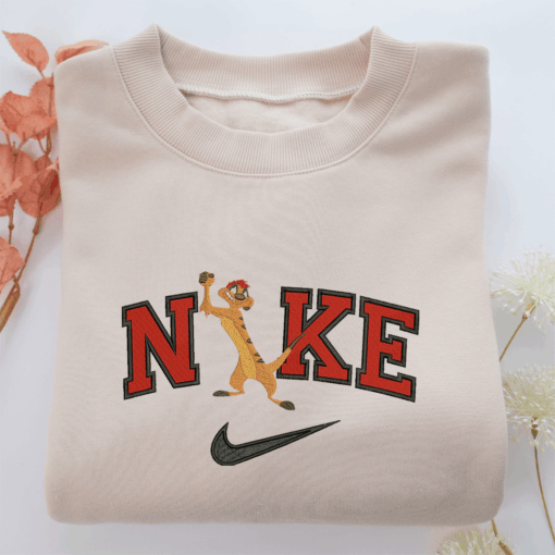 NIke Timon Nike Embroidered Sweatshirt, Nike Movie Inspired, Best Gifts Idea For Him Her