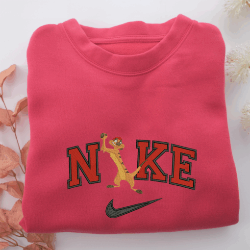 NIke Timon Nike Embroidered Sweatshirt, Nike Movie Inspired, Best Gifts Idea For Him Her - Image 5