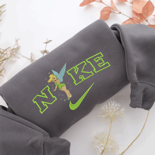 Nike Tinker Bell Nike Embroidered Sweatshirt, Nike Movie Inspired, Best Gifts Idea For Him Her - Image 4