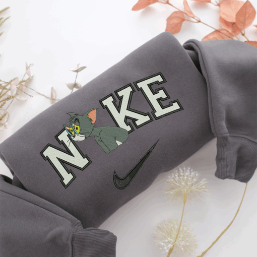 Nike Tired Tom Nike Embroidered Sweatshirt, Nike Movie Inspired, Best Gifts Idea For Him Her - Image 4