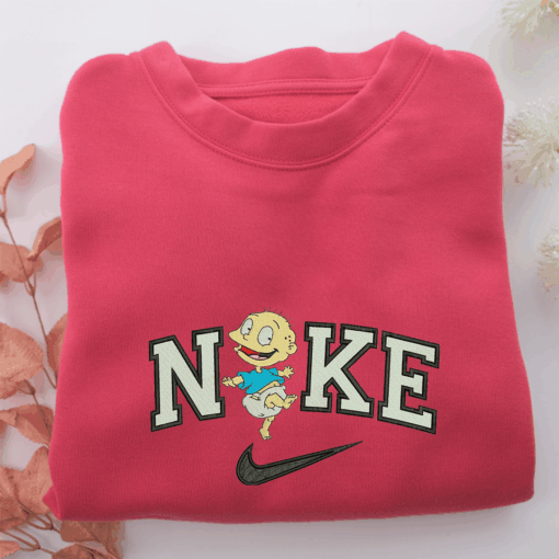 Nike Tommy Pickles Nike Embroidered Sweatshirt, Nike Movie Inspired, Best Gifts Idea For Him Her - Image 5