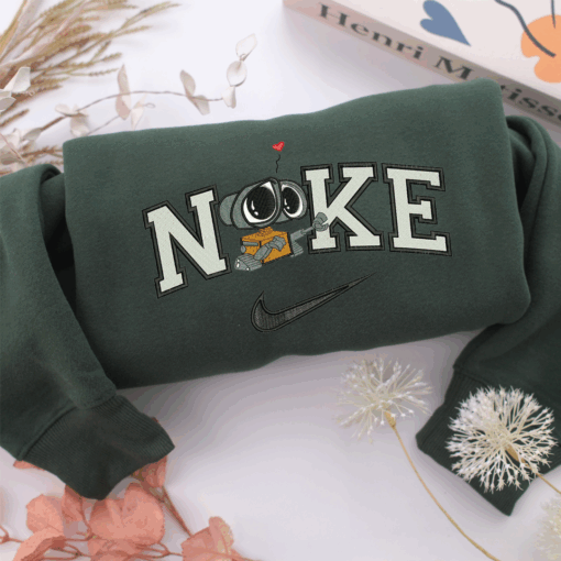 Nike Wall E Nike Embroidered Sweatshirt, Nike Movie Inspired, Best Gifts Idea For Him Her - Image 3