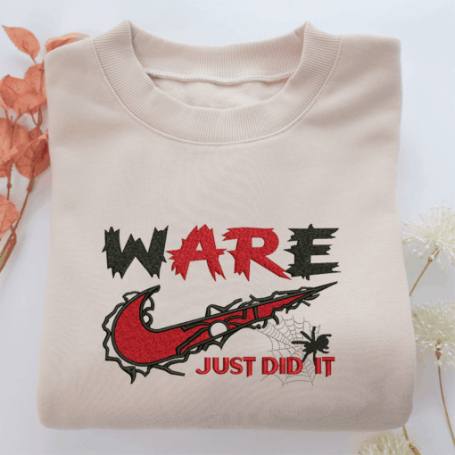 Nike Ware Just Do it Nike Embroidered Sweatshirt, Nike Movie Inspired, Best Gifts Idea For Him Her