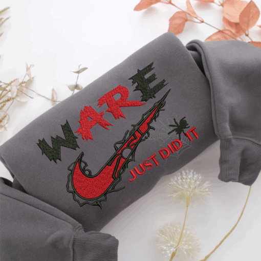 Nike Ware Just Do it Nike Embroidered Sweatshirt, Nike Movie Inspired, Best Gifts Idea For Him Her - Image 4