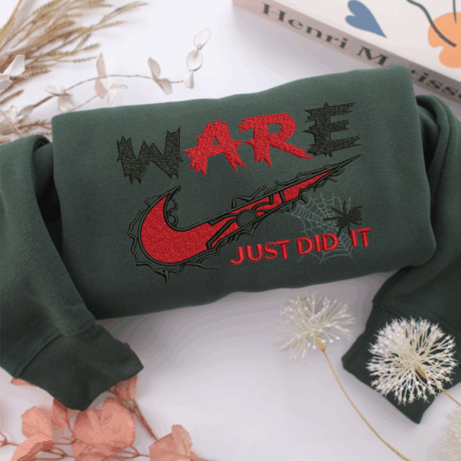 Nike Ware Just Do it Nike Embroidered Sweatshirt, Nike Movie Inspired, Best Gifts Idea For Him Her - Image 3