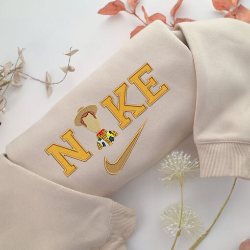 Nike Woody Embroidery, Disneyland Embroidered Sweatshirt, Movie Disney Inspired, Best Gifts Idea For Him Her