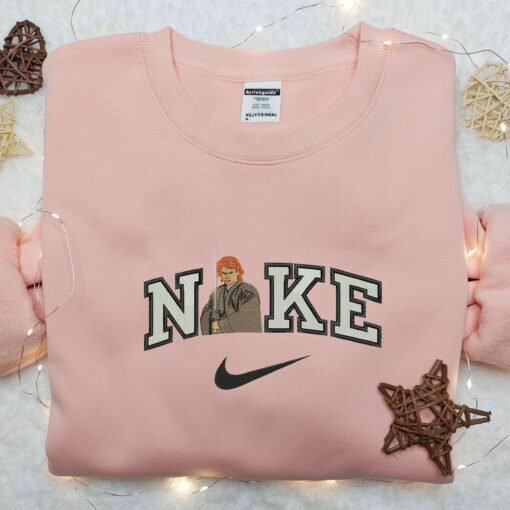 Nike x Anakin Skywalker Sweatshirt Stars Wars Embroidered Shirt Movie Embroidered Shirt