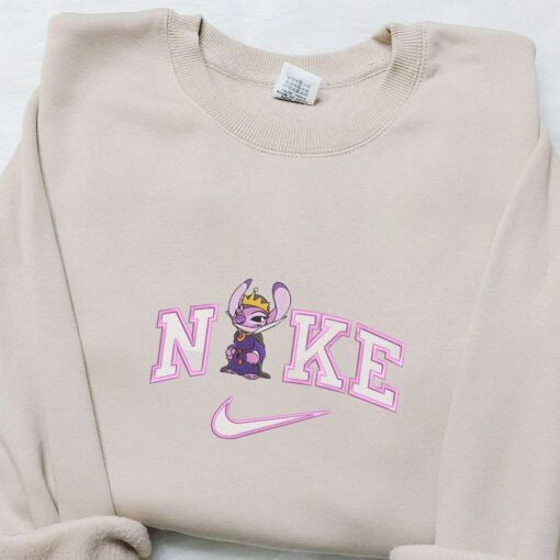 Nike x Angel Evil Queen Cosplay Embroidered Shirt Disney Characters Embroidered Hoodie Best Gift Ideas