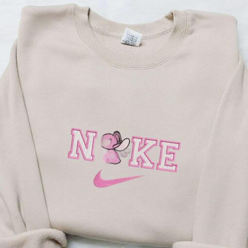 Nike x Angel Sit Embroidered Shirt Disney Characters Embroidered Hoodie Best Gift Ideas
