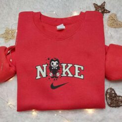 Nike x Bendy and the Ink Machine Embroidered Hoodie Spooky Embroidered Shirt Best Halloween Clothing