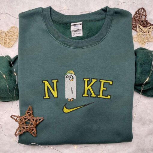 Nike x Bluey Dog Embroidered Shirt Cute Halloween Embroidered Hoodie Custom Nike Embroidered T shirt