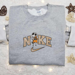 Nike x Chibi Jack and Oogie Boogie Embroidered Sweatshirt Horror Halloween Embroidered Shirt Nike Inspired Embroidered T shirt