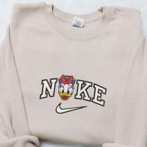 Nike x Daisy Duck Cruise Embroidered Shirt Disney Characters Embroidered Hoodie Best Gift Ideas