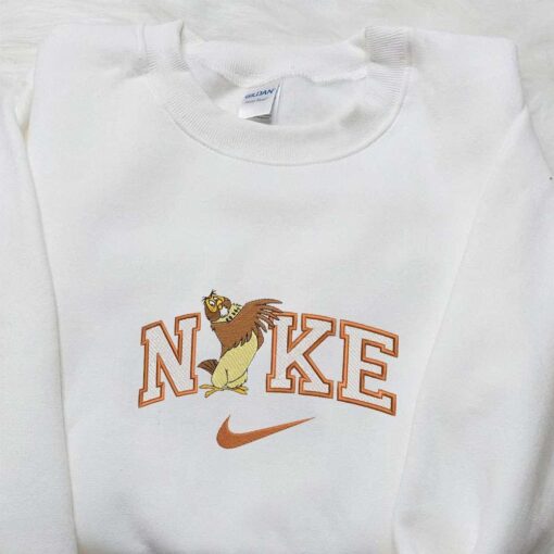 Nike x Disney Owls Embroidered Sweatshirt Winnie the Pooh Characters Embroidered Hoodie Cartoon Embroidered T shirt
