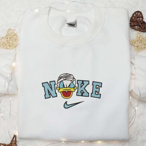 Nike x Donald Duck Embroidered Shirt Nike Inspired Embroidered Shirt Best Gifts for Family