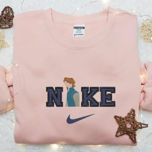 Nike x Flynn Rider Disney Embroidered Sweatshirt Tangled Chara Inspired Movie Shirt, Best Gift For Family