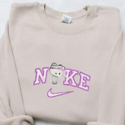 Nike x Hello Kitty Mummy Embroidered Shirt Cartoon Embroidered Hoodie Halloween Gift Ideas